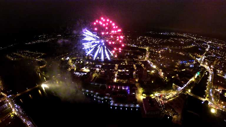 Riverfest Fireworks Display Photos from Tony Grehan
