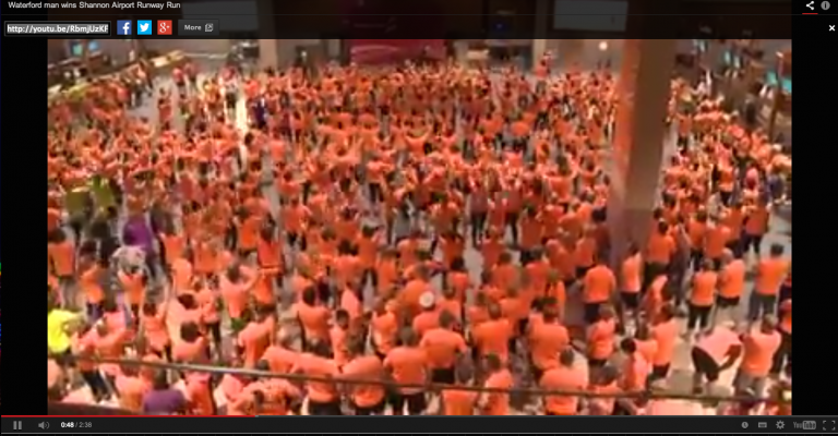 Video Runway Run at Shannon Airport raises over €15,000