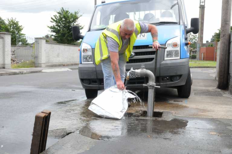 Water works to be completed in three months