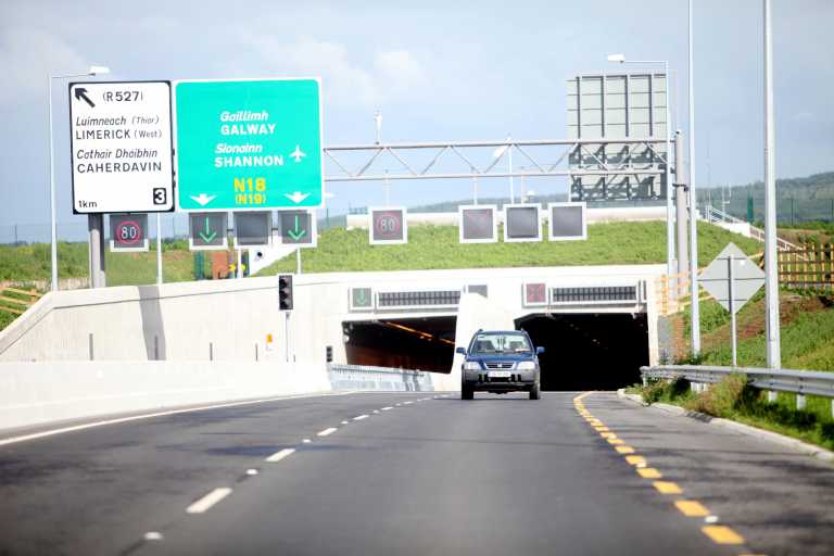 Call for tolls to be removed at Limerick Tunnel