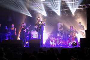 Hozier on stage at Dolan's January 2014