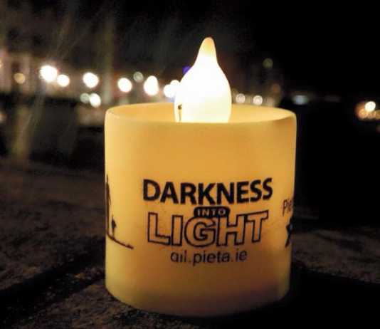 A GOAL of 10,000 participants has been set by members of Pieta House for this year’s Darkness Into Light walk, which will take place on May 11, 2019.