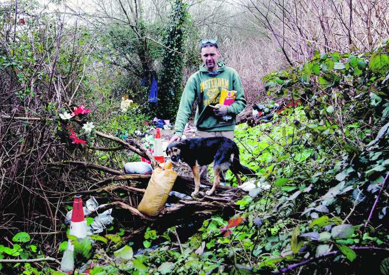 Homeless man ’emotionally exhausted’ by life on the streets