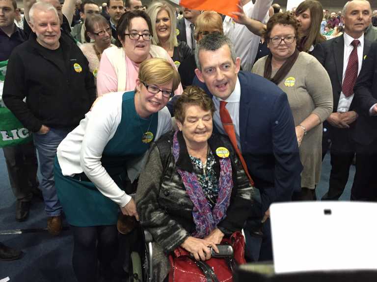 #WATCH Maurice Quinlivan becomes Sinn Fein’s first #Limerick TD at #GE16 in over 90 years
