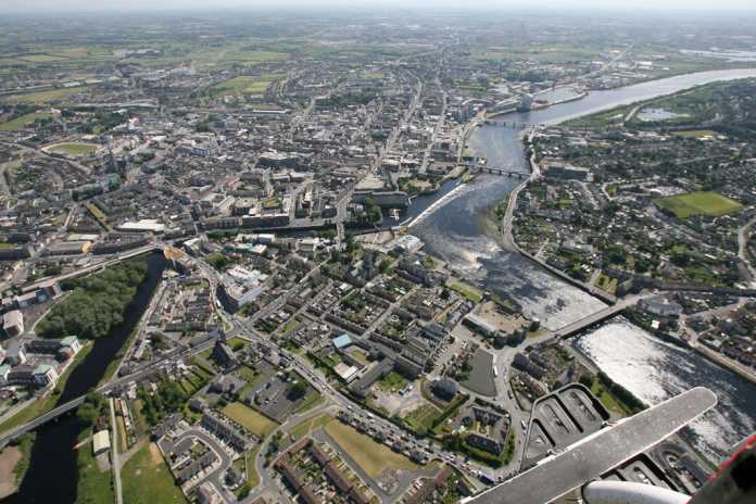 Limerick City aerial