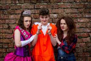 Left, Grace, Fiachra and Sinead star in Villiers School production of 'The Beggarโs Operaโ