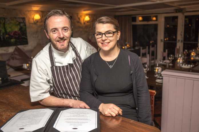 Wade and Elaine from the award winning Restaurant 1826 in Adare