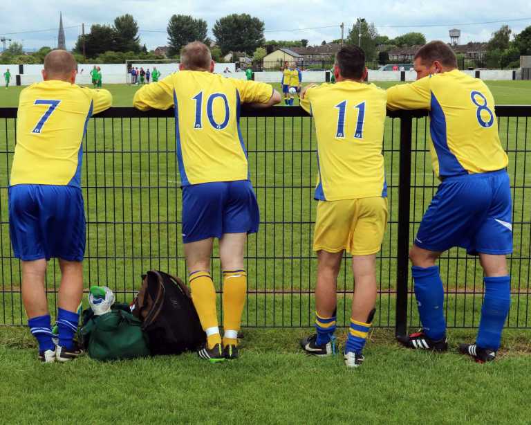 Soccer – Action from 2016 Over 40’s Tournament
