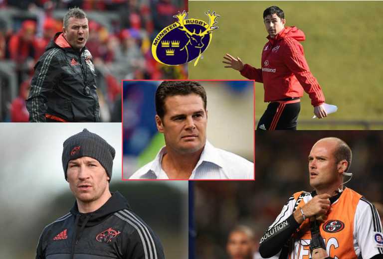 Rugby – Munster Rugby’s DOR names his backroom team
