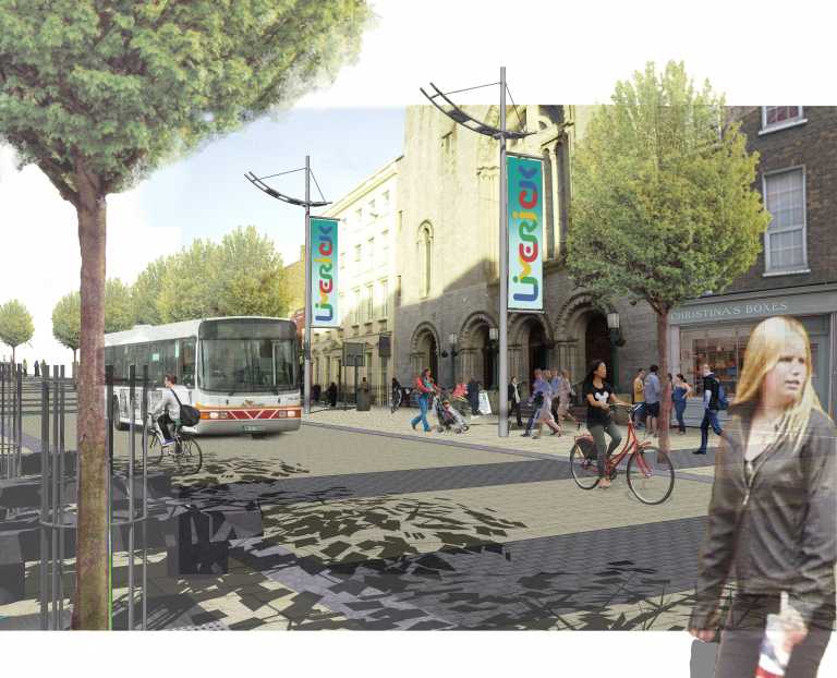 Council looking for your views on O’Connell Street in Limerick City