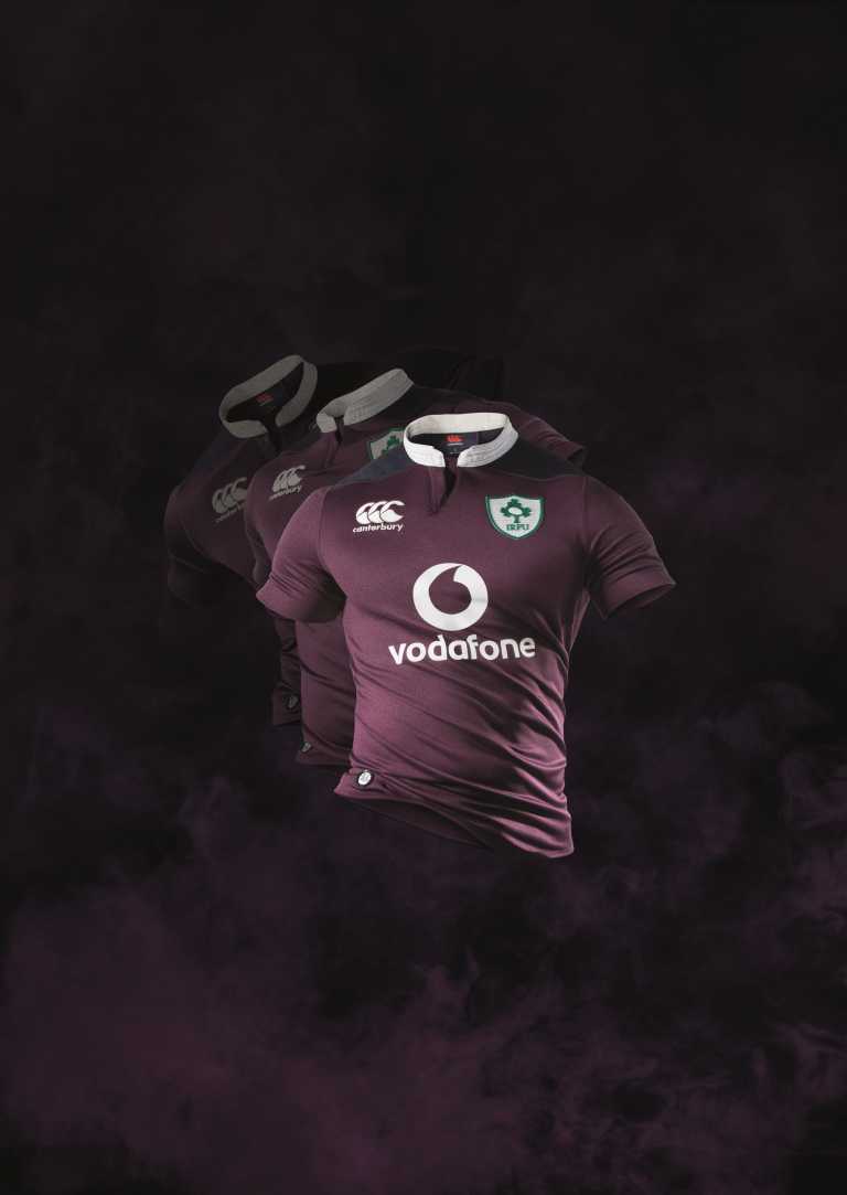 Rugby – Canterbury and IRFU unveil the new 2016/17 alternate kit