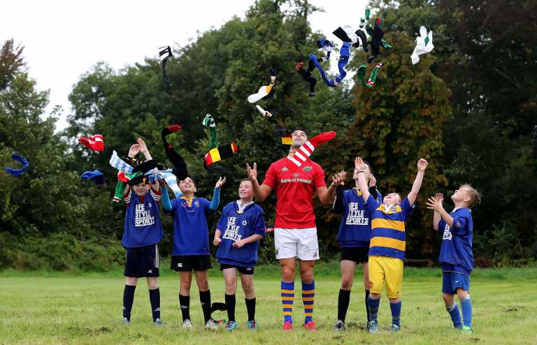 Rugby – Munster’s Murray returns to Scoil Íde Limerick