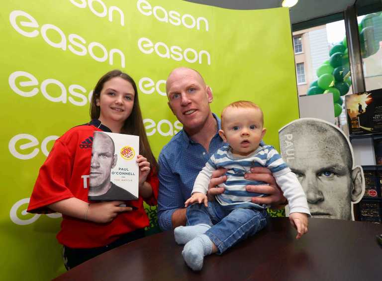 Socials – Paul O’Connell book signing at Easons Limerick