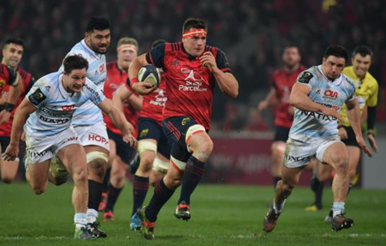 Munster secure home quarter final with victory over Racing 92 at Thomond Park