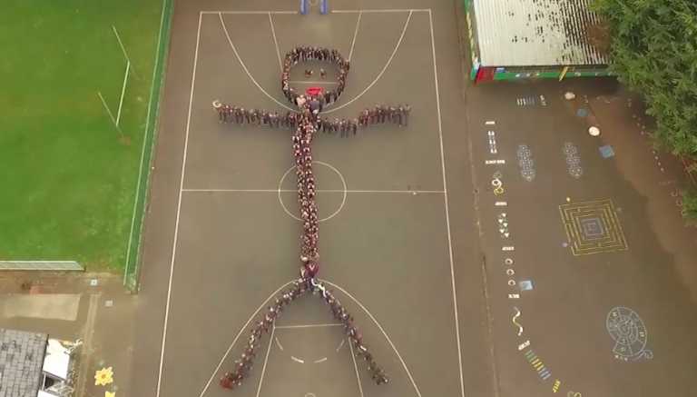 Caherline kids star on Operation Transformation