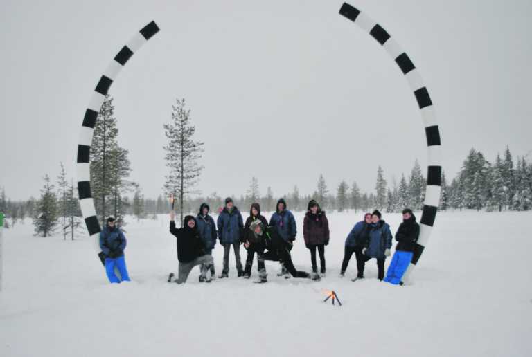 Limerick Youth Service chill in the Arctic