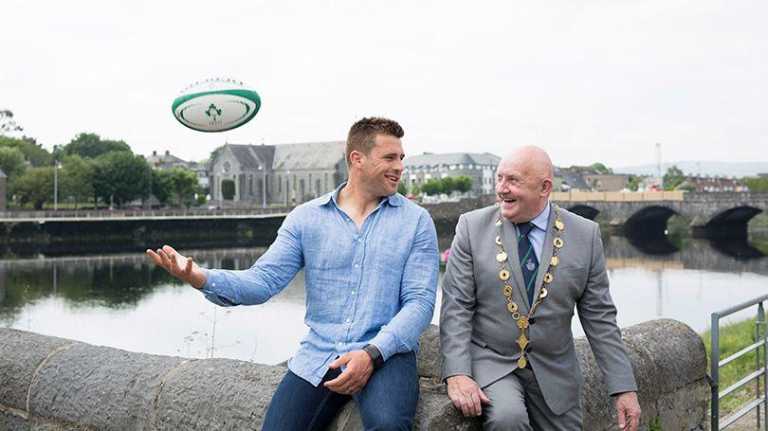 CJ made Honorary Ambassador for Limerick