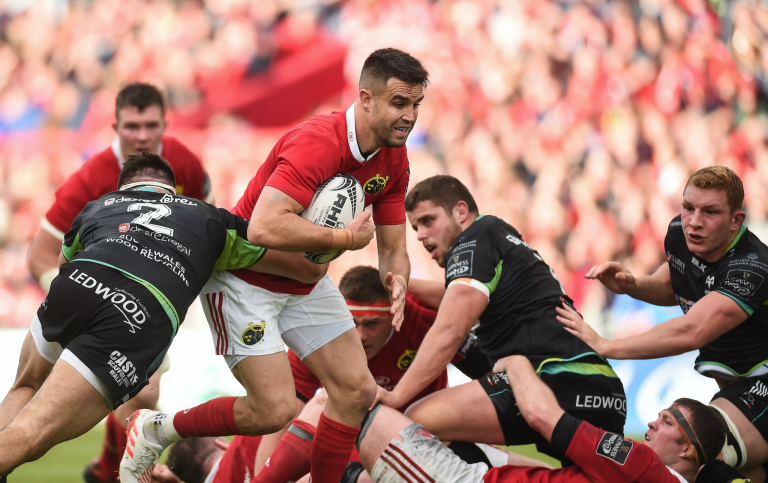 Munster reach Pro12 final with defeat of Ospreys at Thomond Park
