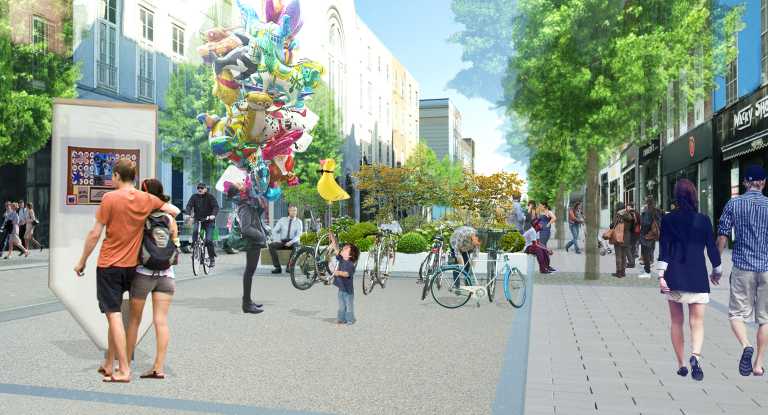 New O’Connell Street will put pedestrians first