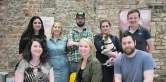 Participants of first Narrative 4 Limerick story exchange for adults.