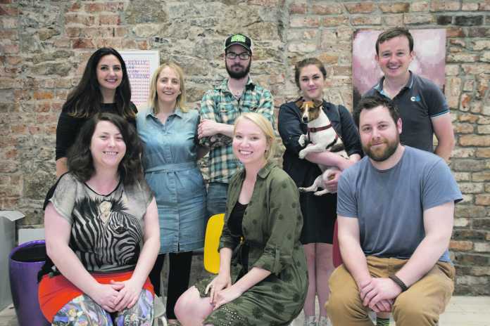 Participants of first Narrative 4 Limerick story exchange for adults.
