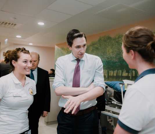 Minister Simon Harris opens new Emergency Department
