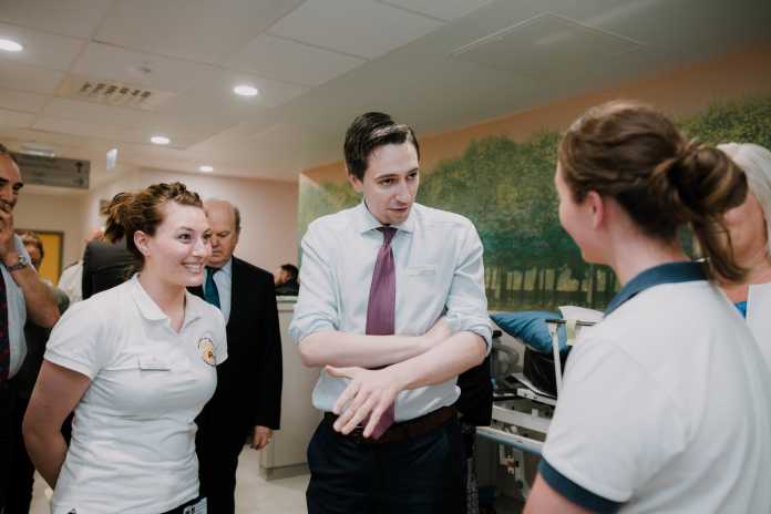 Minister Simon Harris opens new Emergency Department