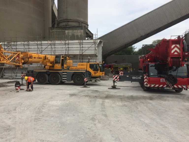 #BREAKING Rescue operation underway at Irish Cement after worker fall