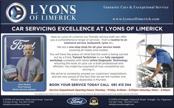 lyons of limerick limerick post advert