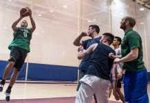 UL Eagles pre-season scrimmage at UL Arena limerick post news sport cian reinhardt