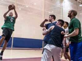 UL Eagles pre-season scrimmage at UL Arena limerick post news sport cian reinhardt