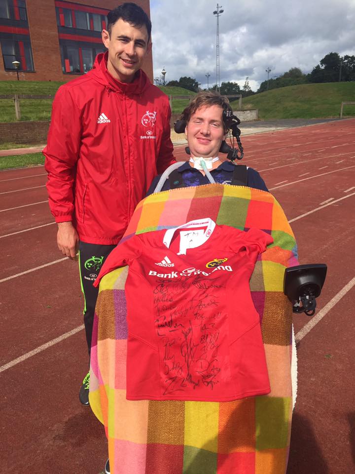 Munster players make one fan’s dreams come true
