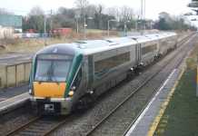 Irish rail train