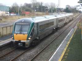 Irish rail train