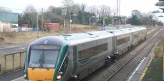 Irish rail train