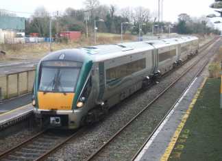 Irish rail train