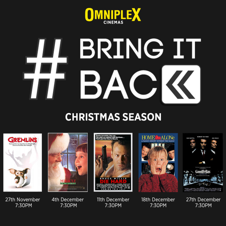 Christmas Classics return to the big screen at Omniplex Cinemas