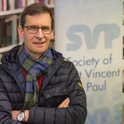 Kieran Stafford, national president of St Vincent dePaul.