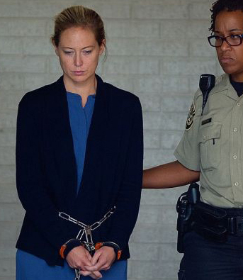 Molly Martens Corbett on her way to prison Molly Martens