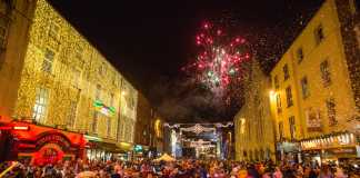 Fireworks in Limerick City