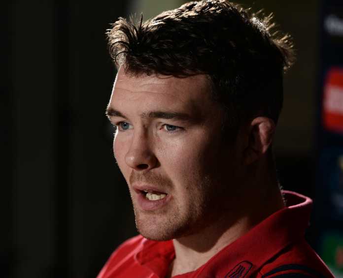 Munster Rugby Squad Training and Press Conference