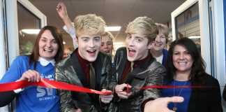 Jedward in Roxboro