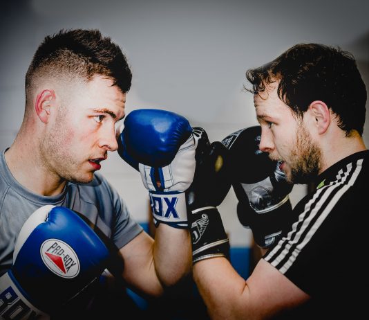 Limerick hurlers Barry Hennessy and Paul Browne are one of the pairings for this weekend's 'Fight Night'