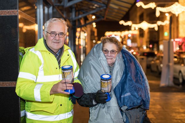 Redemptorists sleep-out