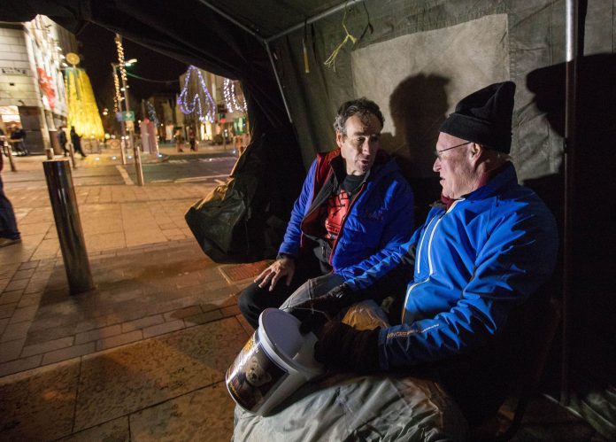 Redemptorists sleep-out