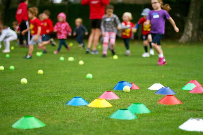 Youth club sports equipment