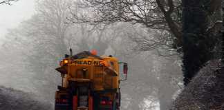 road gritting