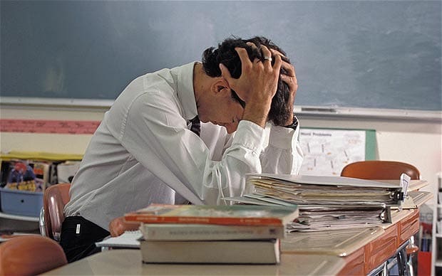overworked teachers