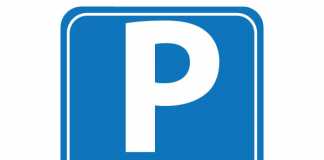 Parking sign