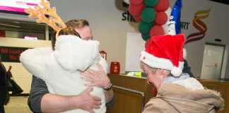 Shannon airport Christmas